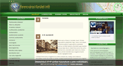 Desktop Screenshot of ferencvarosi.info